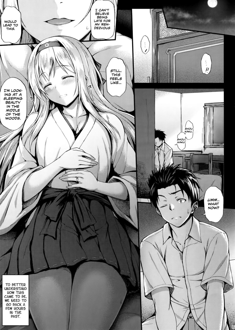 Hentai Manga Comic-I want to flirt with Shoukaku!!-Read-4